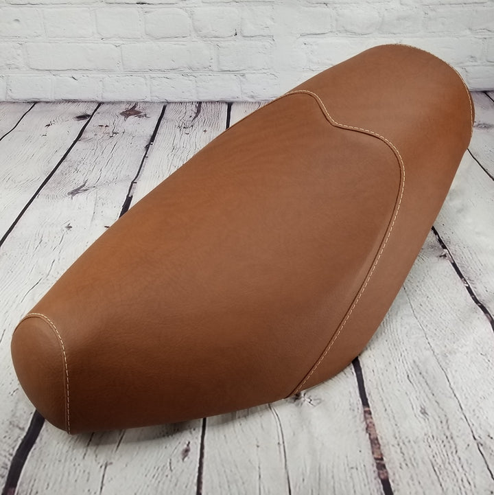 Genuine Buddy matte Cinnamon Brown Scooter Seat Cover