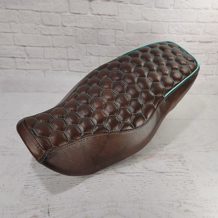 Honda Grom Seat Cover MSX125 HEXAGON Honeycomb - Handmade