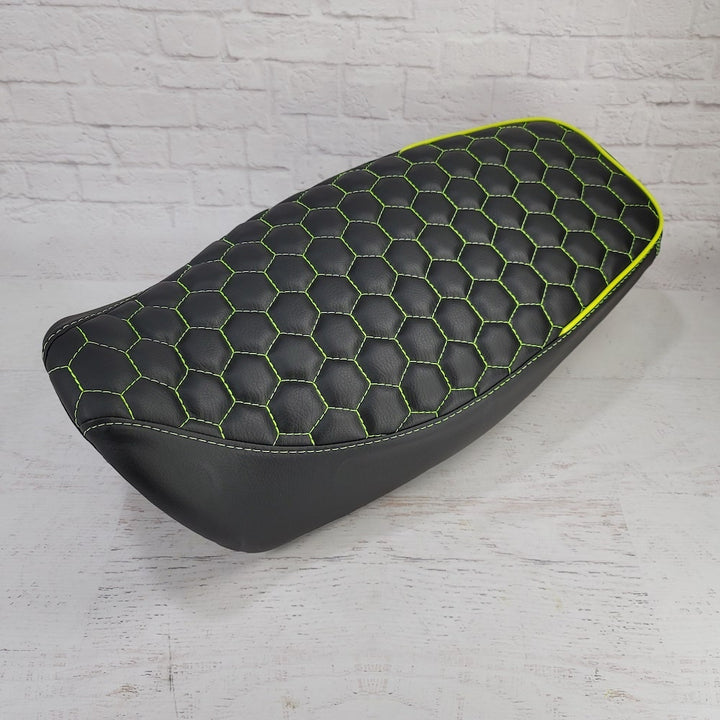 Honda Grom Seat Cover MSX125 HEXAGON Honeycomb - Handmade