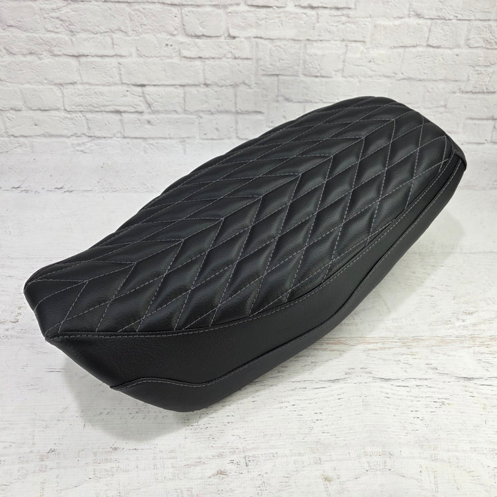 Honda Grom Seat Cover 2013-2026 Chevron BLACK MSX125 Seat Cover