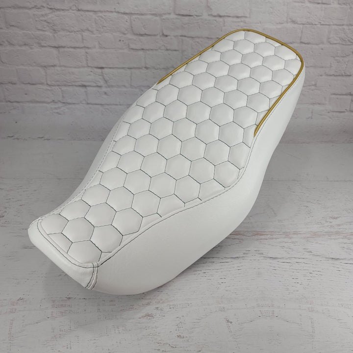 Honda Grom Seat Cover MSX125 HEXAGON Honeycomb - Handmade