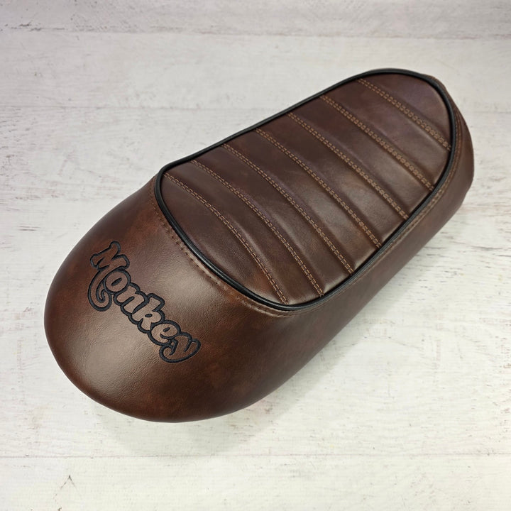 Honda Monkey KITACO Seat Cover - Whiskey Tuck and Roll