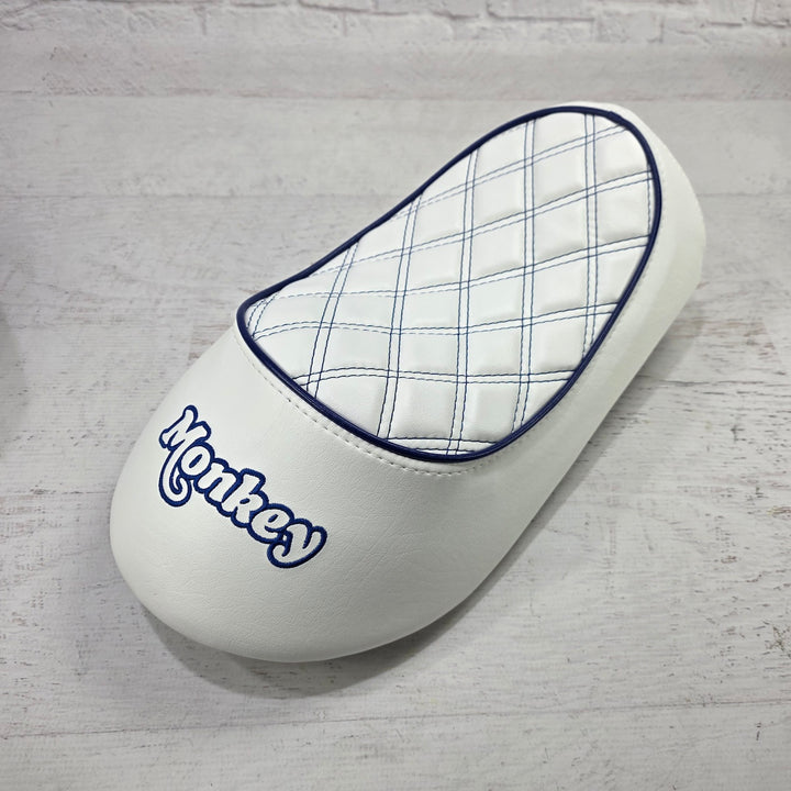Honda Monkey KITACO White Diamond Seat Cover