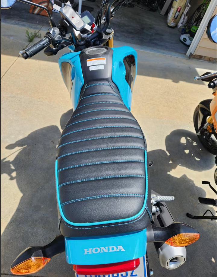 Honda Grom MSX125 Seat Cover Padded Tuck and Roll