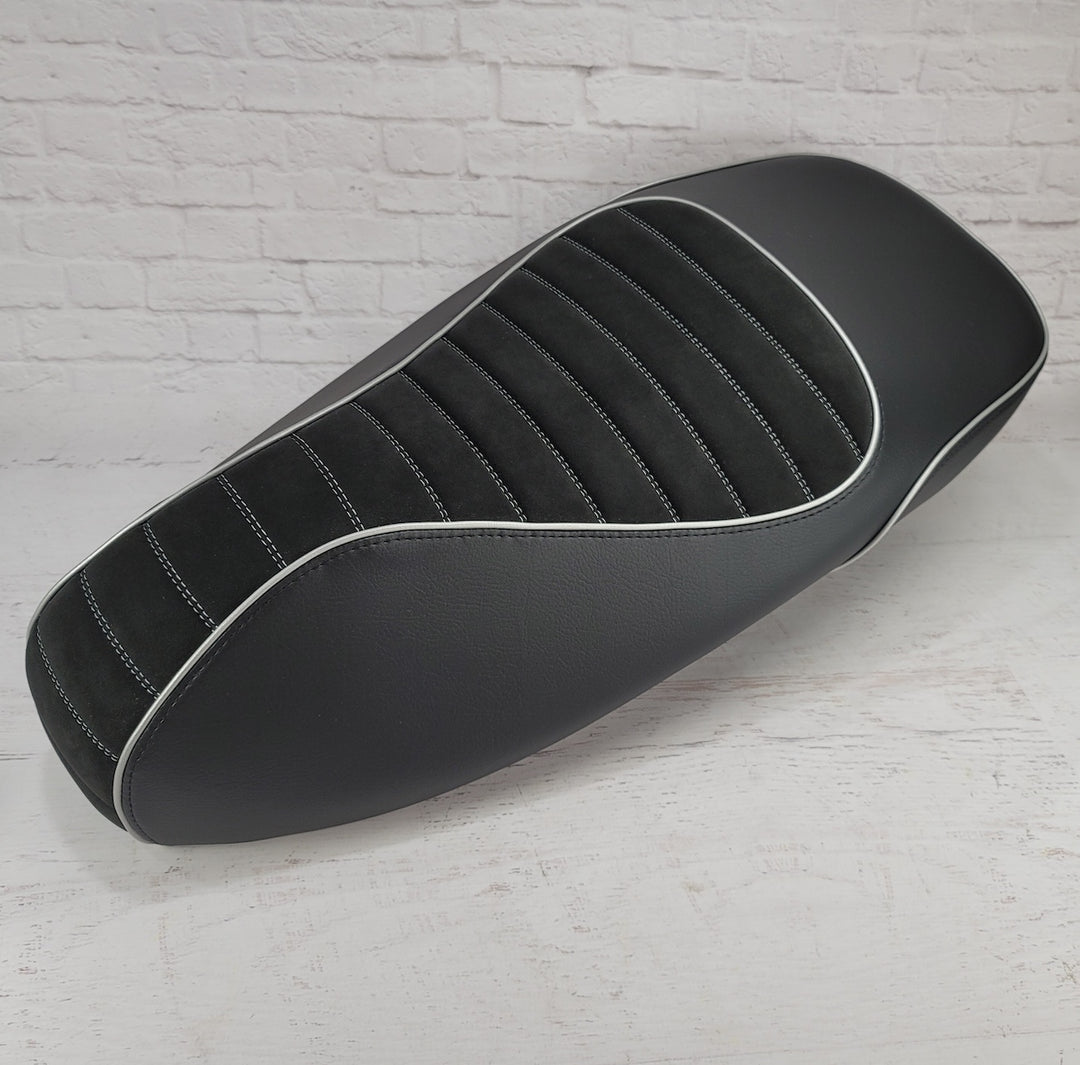 Vespa GTS 250 / 300 Alcantara® Suede Tuck and Roll, Handmade