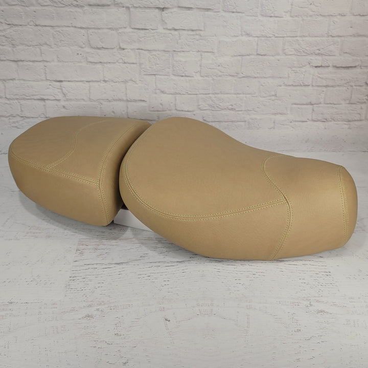 Vespa LXV Matte Camel Tan Seat Cover Handmade