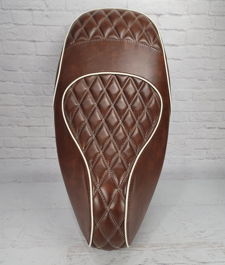 Vespa Sprint / Primavera 50 - 150 Diamond Brown Seat Cover