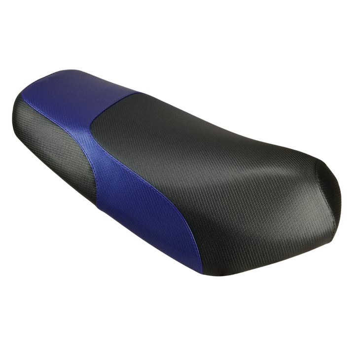 Yamaha Zuma 50 Black and Blue Seat Cover Handmade Waterproof