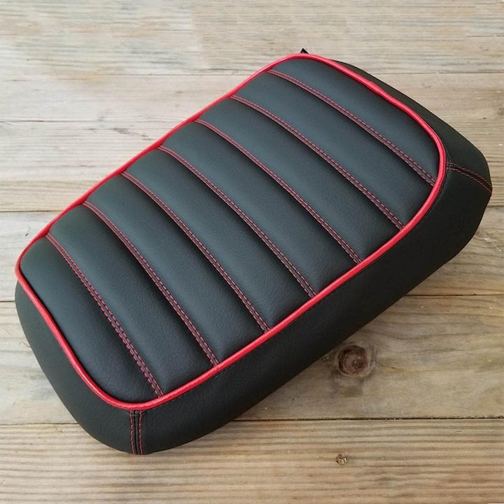 READY TO SHIP!   Honda Ruckus Padded Black Tuck and Roll Seat Cover