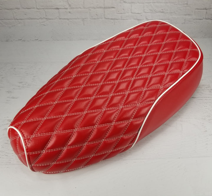 Genuine Buddy KICK Red Diamond Handmade Seat Cover Handmade