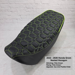 Workshop Extras - 2022–2026 Honda Grom Seat Covers - Same Day Shipping