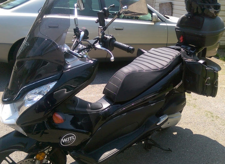 READY TO SHIP!  2010 - 2013 Honda PCX Padded Seat Cover - Lose the Hump!