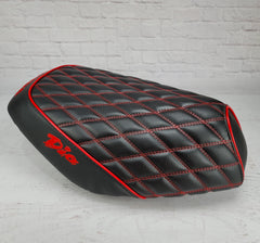 Honda Dio 1 & 2 Diamond Seat Cover with Piping