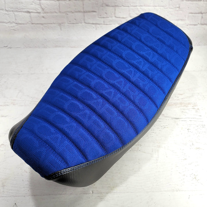 2022 - 2025 BLUE RECARO Honda Grom Seat Cover Padded Tuck and Roll MSX125