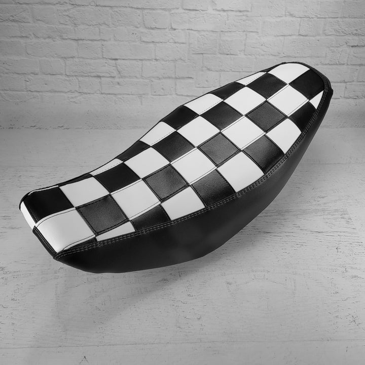 Honda Navi CHECKERS Seat Cover Black and White Checks