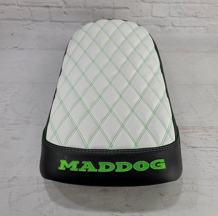 Maddog Chuckus Gen IV / Gen V BLACK AND WHITE DIAMOND Seat Cover