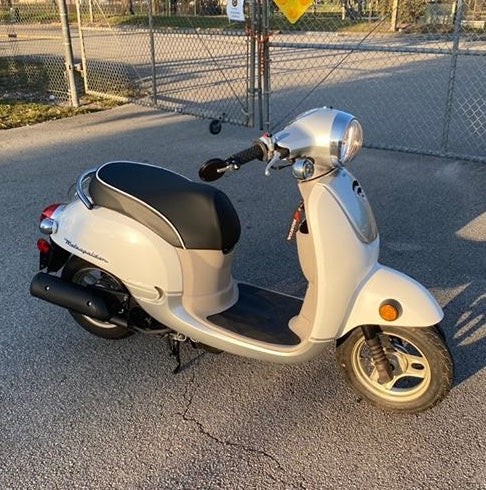 READY TO SHIP! Honda Metropolitan CH50 Perforated Combo Seat Cover