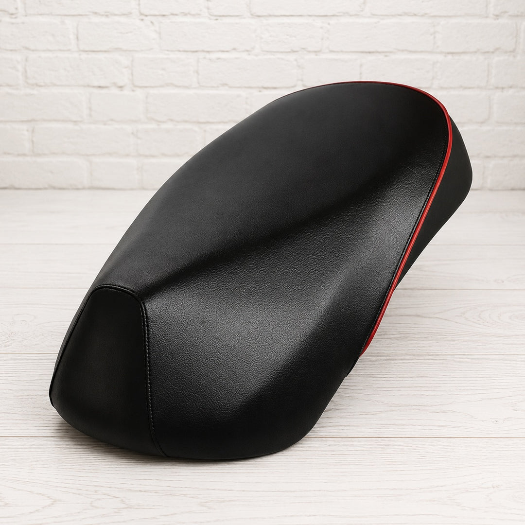 Sym Mio Seat Cover Classic Black with Piping