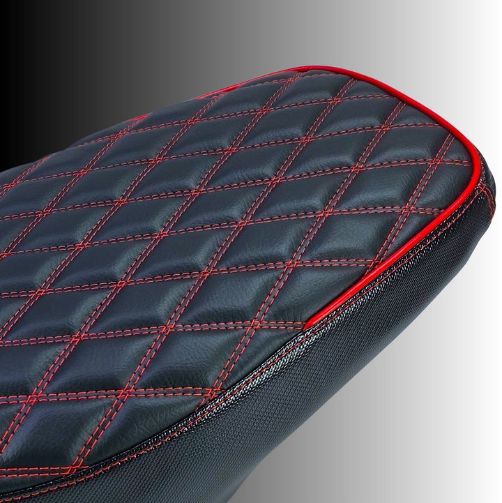 READY TO SHIP! 2022-2026 Honda Grom Diamond Seat Cover with Piping
