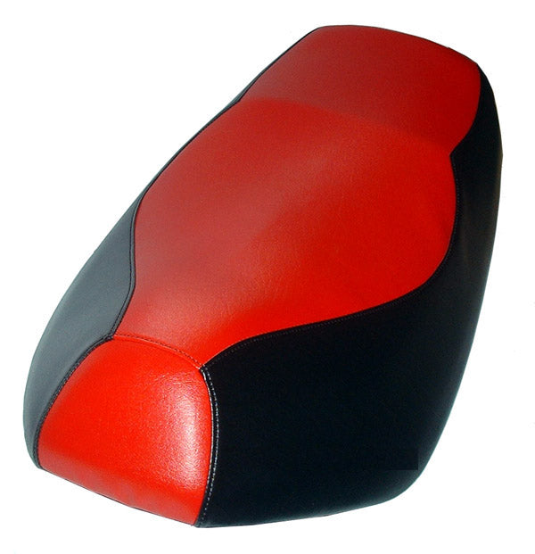 Yamaha Zuma 50 Seat Cover Red and Black - Waterproof