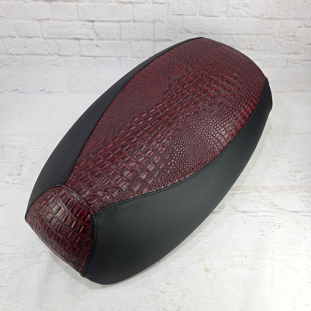 Yamaha Vino 125  Ruby Garnet Gator Seat Cover, Waterproof