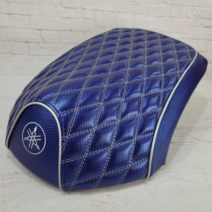 Yamaha C3 Blue Carbon Diamond Seat Cover XF 50 VOX Giggle