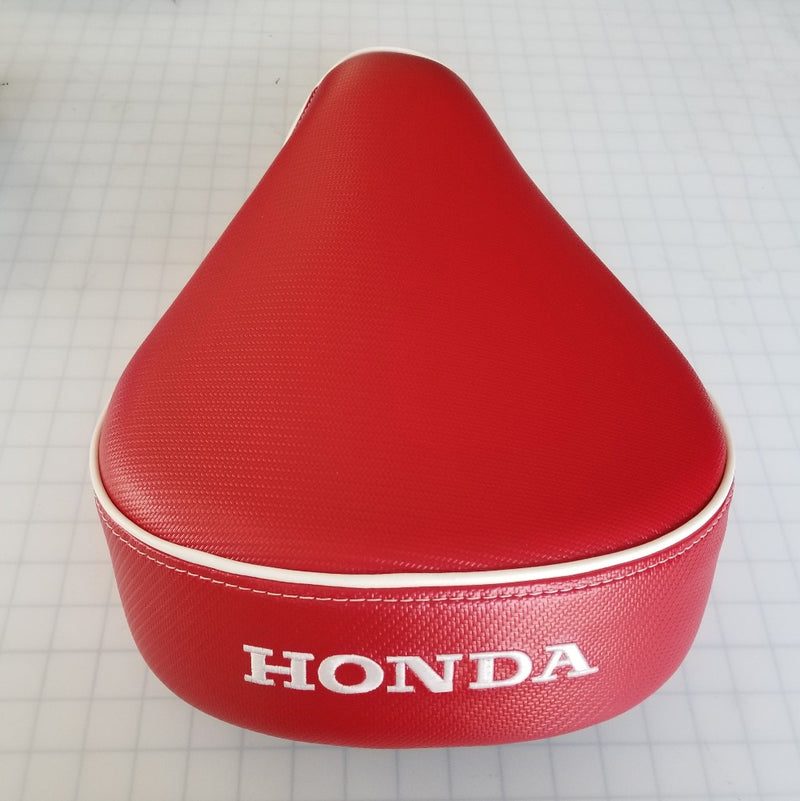 Honda Super Cub Seat Cover C125 Red Carbon Fiber Padded