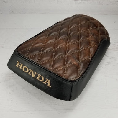 Honda Ruckus Seat Cover Tobacco Brown and Black